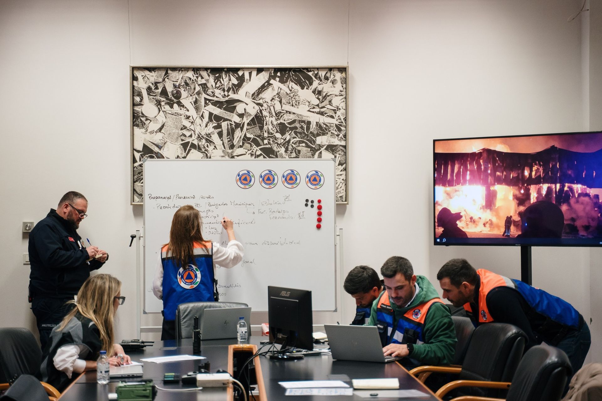 Europarque acolheu 1º Exercício Metropolitano de Proteção Civil