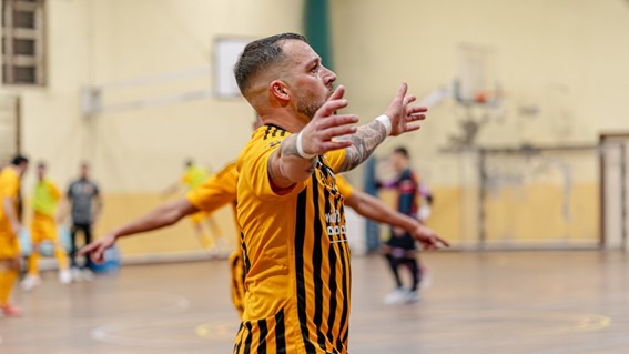 Lusitânia de Lourosa Futsal continua a afirmar-se nesta temporada