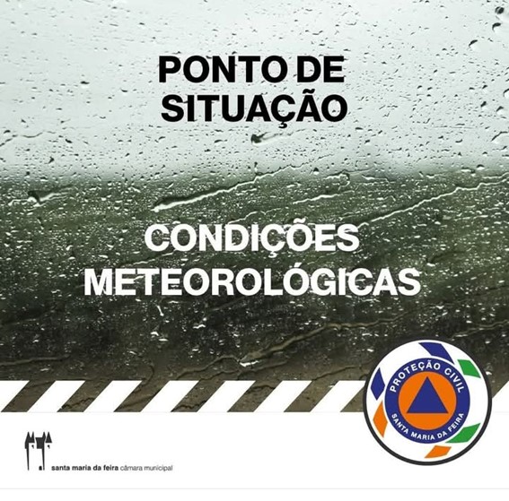 Aviso laranja para o concelho de Santa Maria da Feira