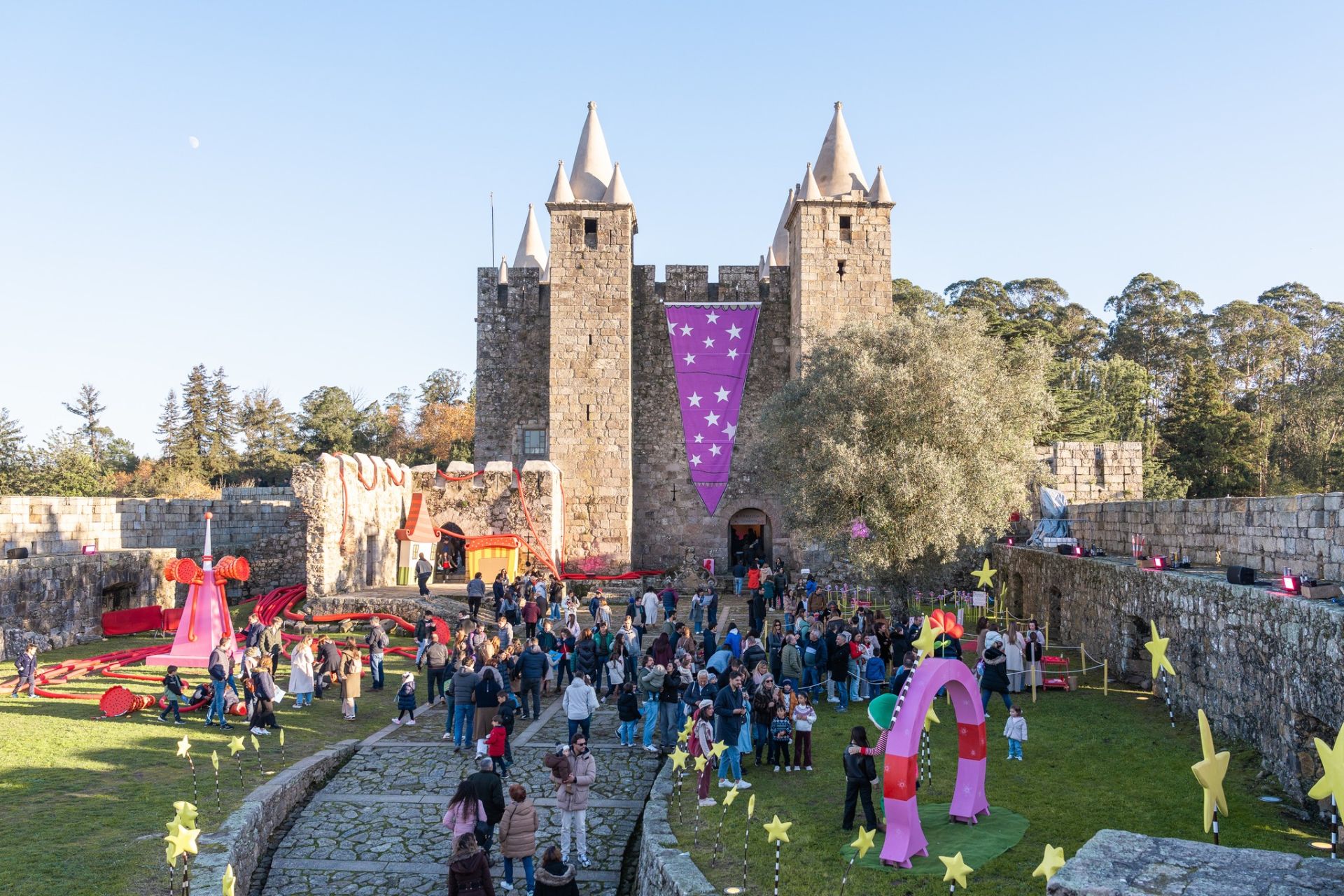 Castelo da Fada Piri é o Jardim de todos os Sonhos das Crianças